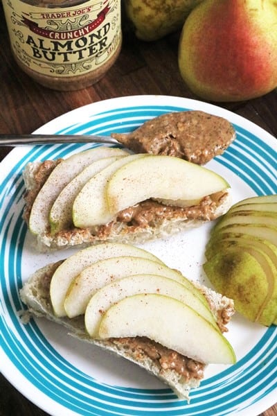 Almond-Pear Panino