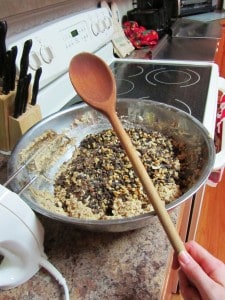 Oatmeal Walnut Chocolate Chip Cookies Giant Mixing Bowl