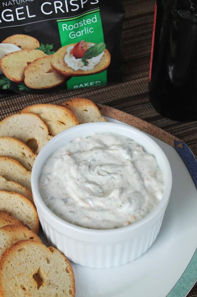 Spicy Cheddar Ranch Dip for One