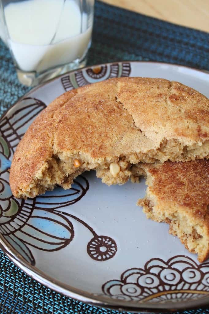 Giant Peanut Butter Snickerdoodle Cookie 2