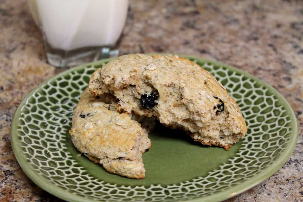 Whole Wheat Scone for One 3