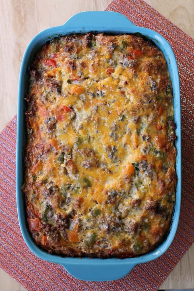 Sausage and Egg Breakfast Casserole 1