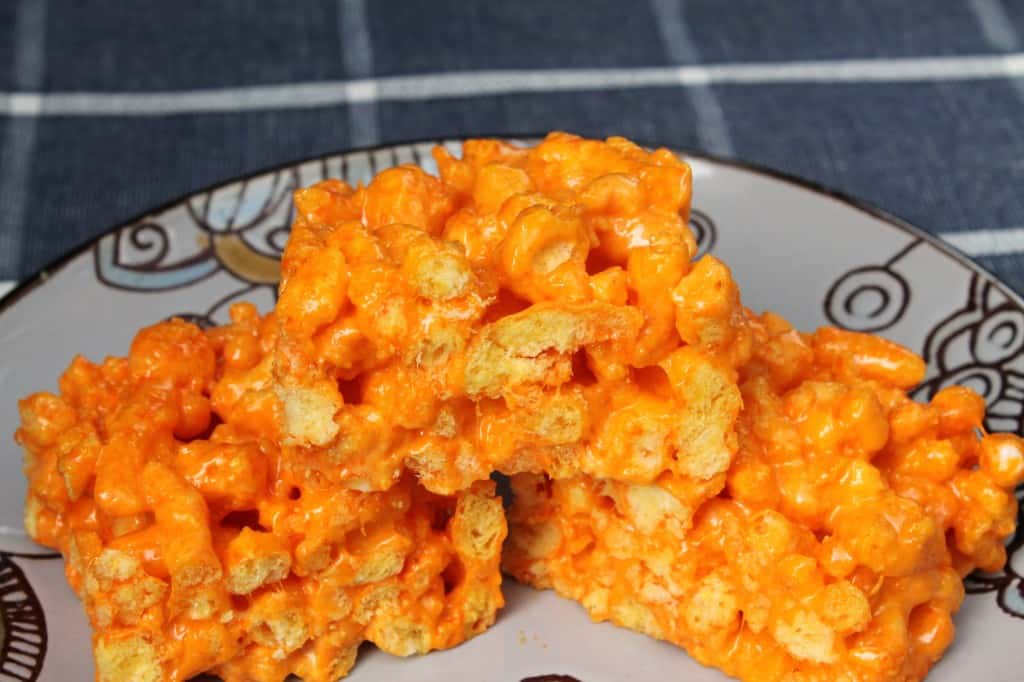 Cheetos Marshmallow Crispy Treats 1