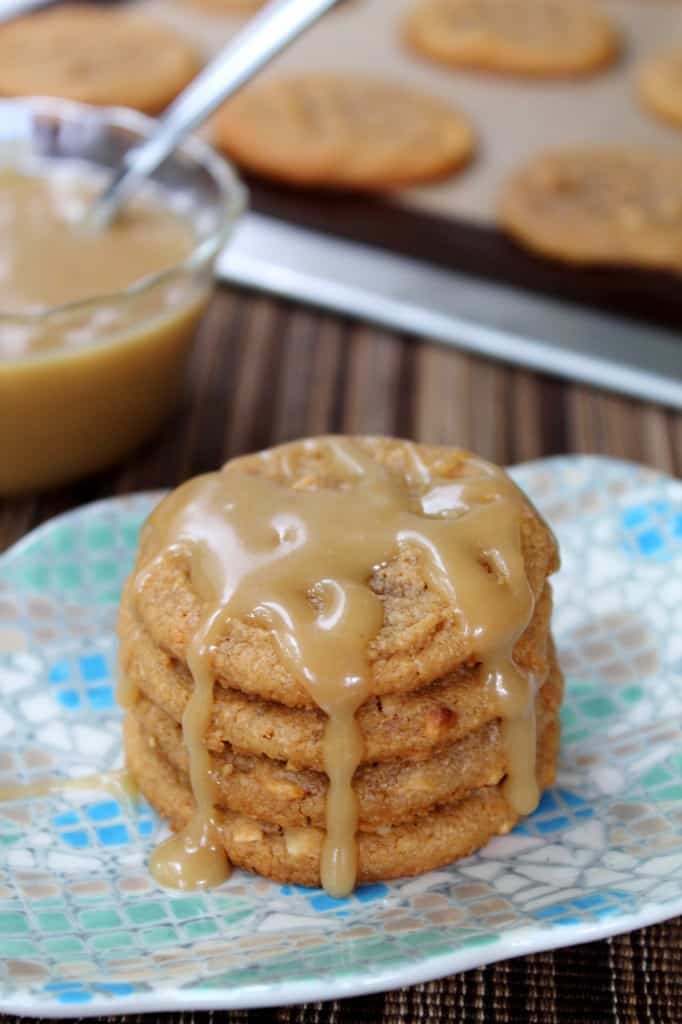 Gluten-Free Salted Caramel Peanut Butter Cookies 2