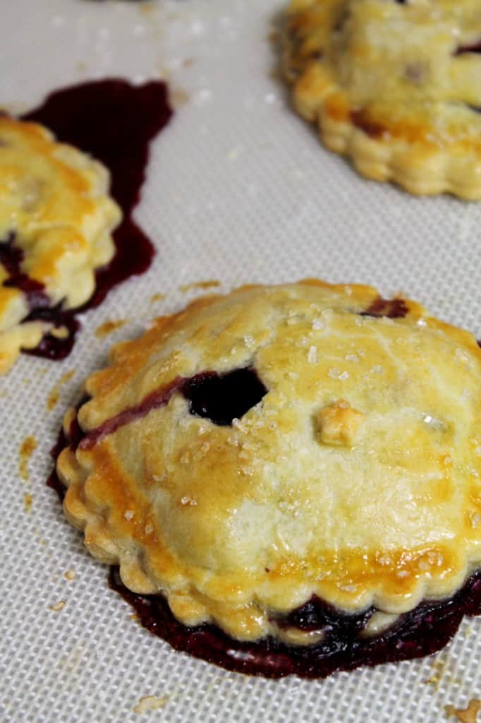 Red, White & Berry Hand Pies 1