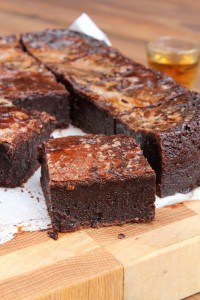 Bourbon Fudge Brownies 2