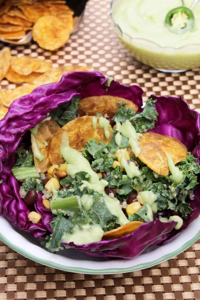 Healthy Vegetarian Taco Salad 2