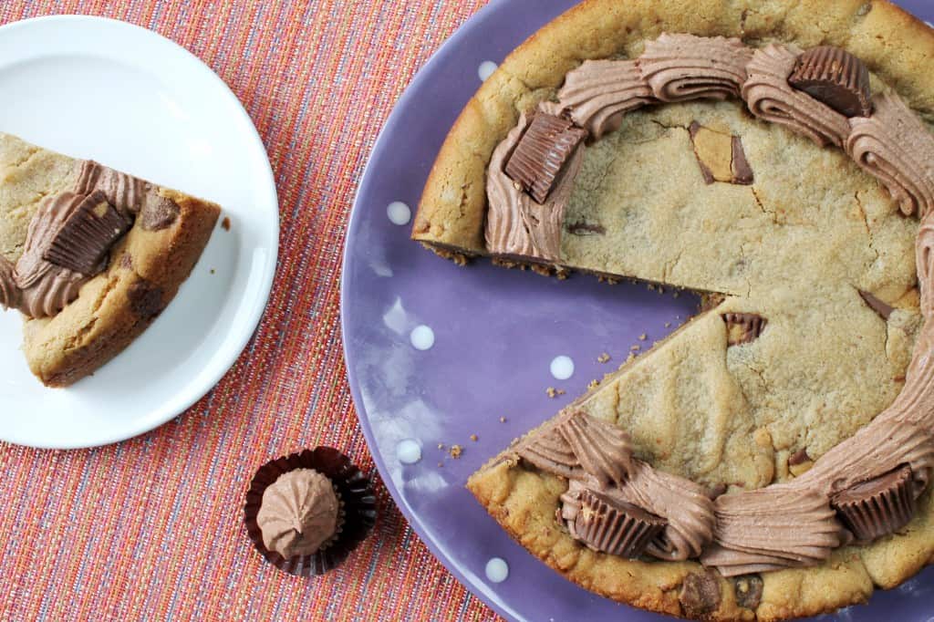 Reese's Peanut Butter Cookie Cake 3