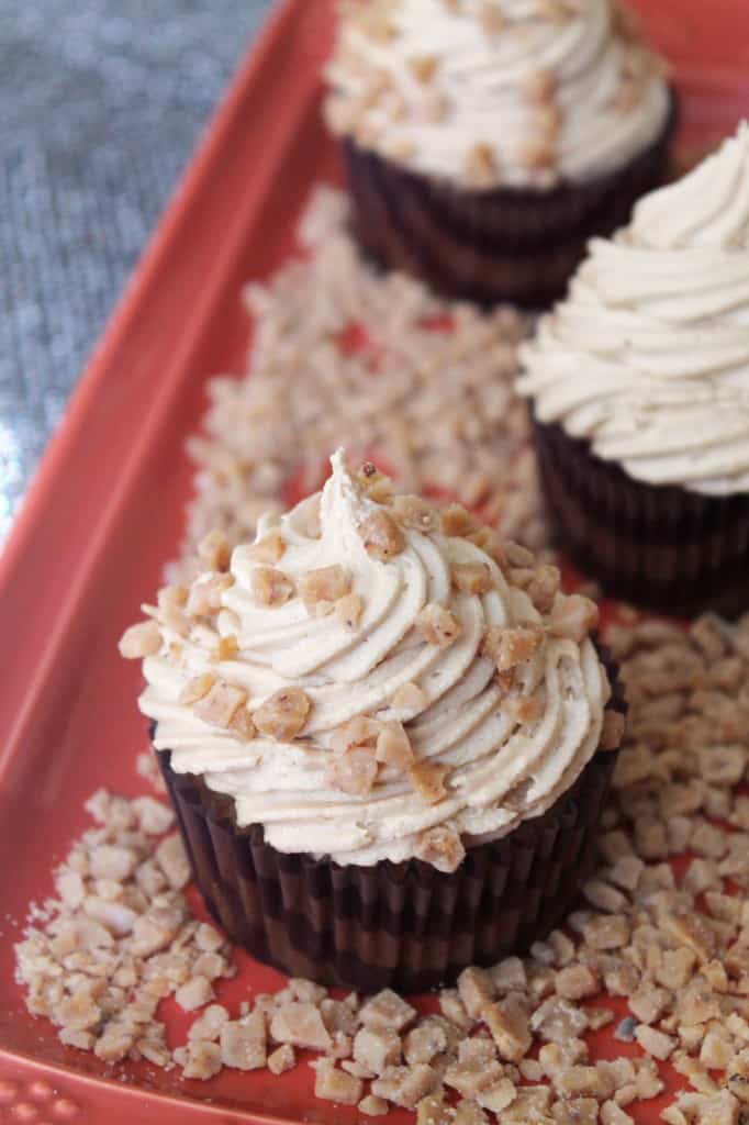 Brown Butter Pumpkin Cupcakes with Biscoff Frosting 2