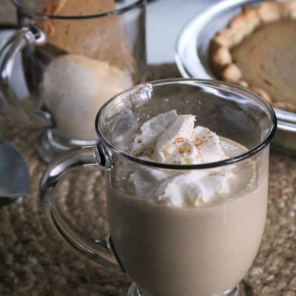 Boozy Pumpkin Pie Milkshake