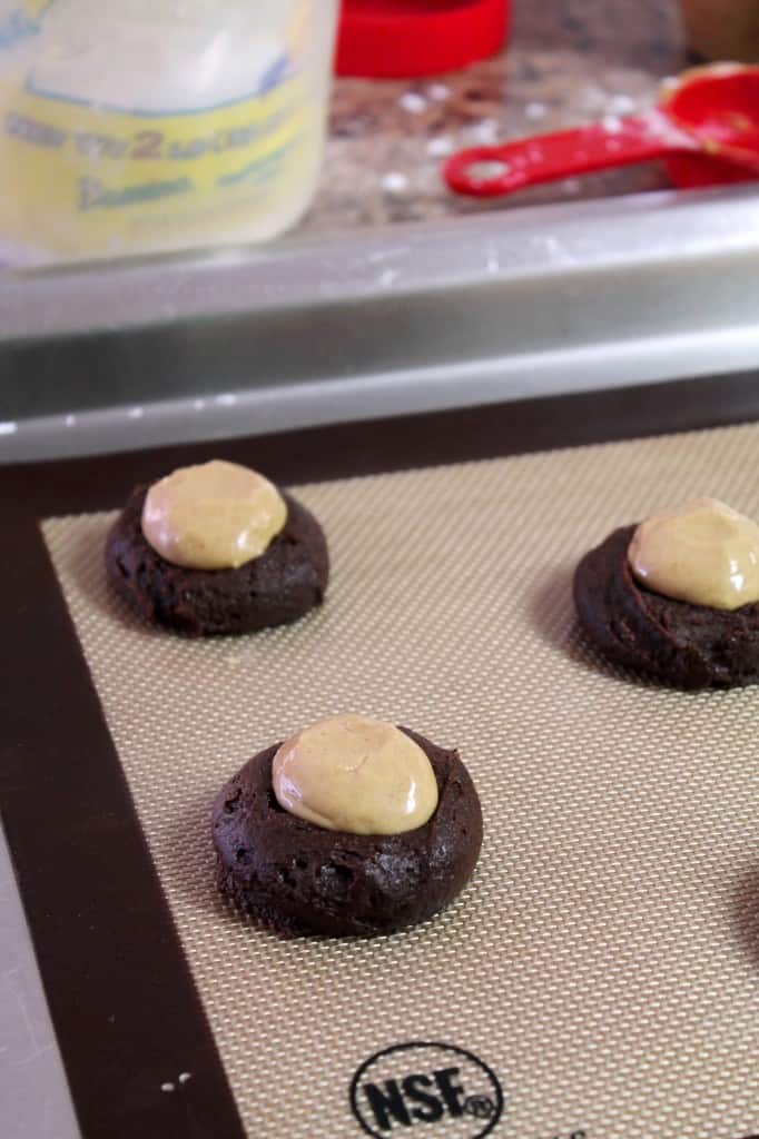 Buckeye Brownie Cookies 1