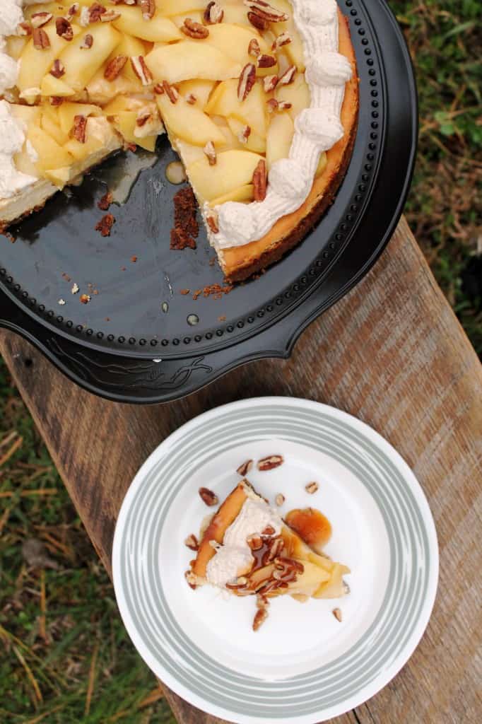 Caramel Apple Pecan Cheesecake 2