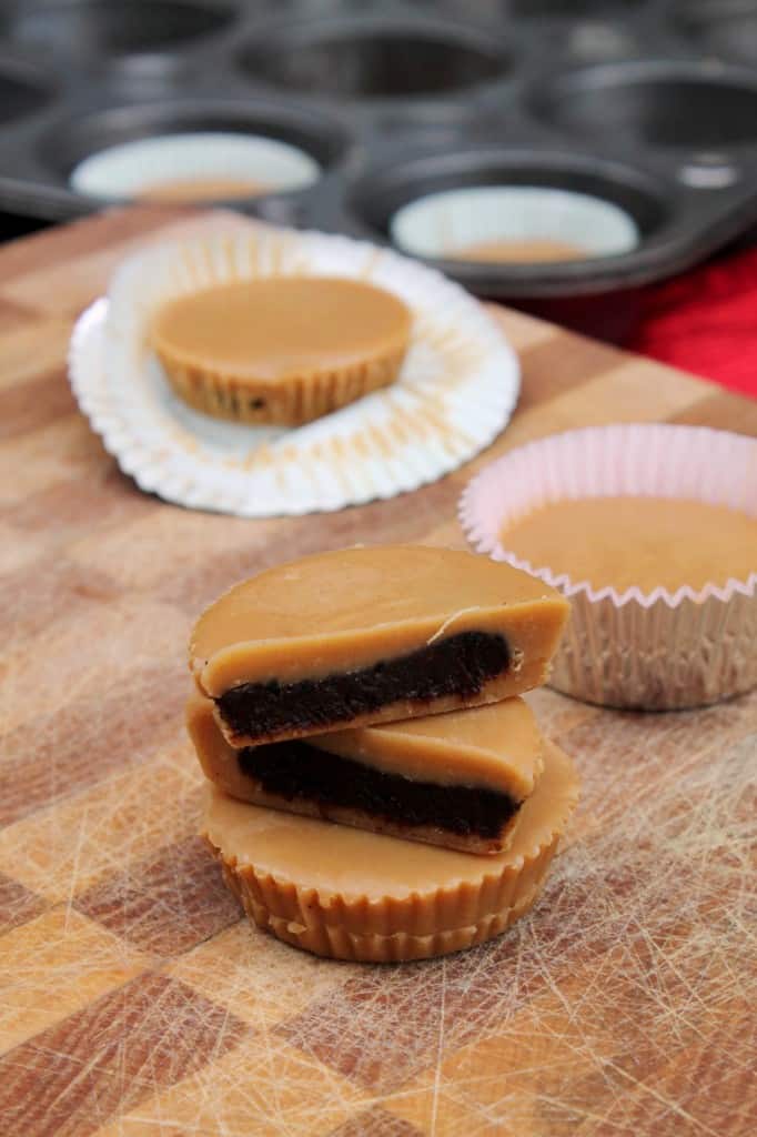Healthy Inside-Out Peanut Butter Cups 2