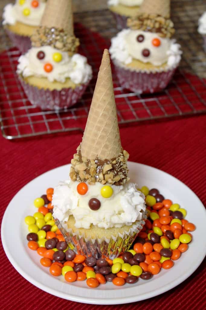 Cone Head Cupcakes with Ice Cream Frosting 2