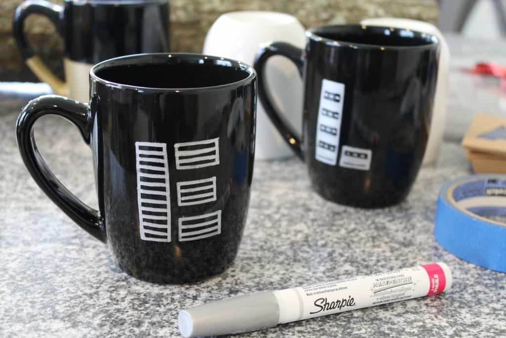 DIY Painted Mugs 4