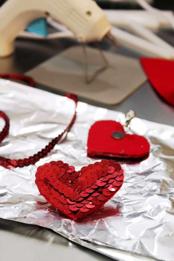 DIY Heart Shoe Clips 1