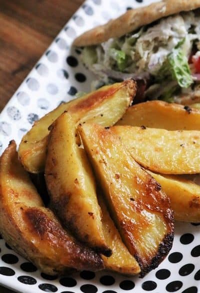 Greek Lemon Potatoes