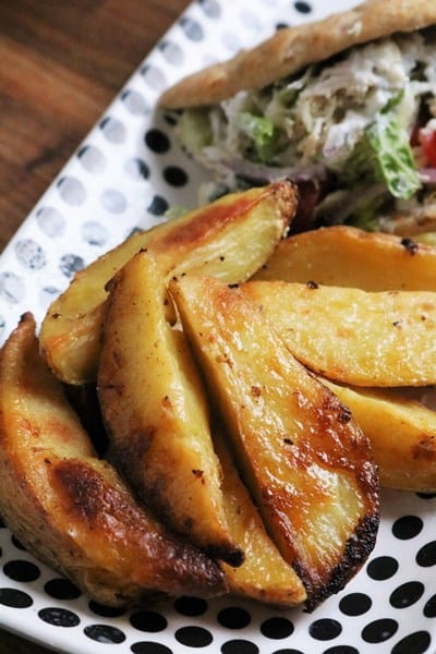 Greek Lemon Potatoes