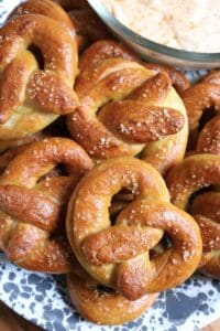 Homemade Soft Pretzels.