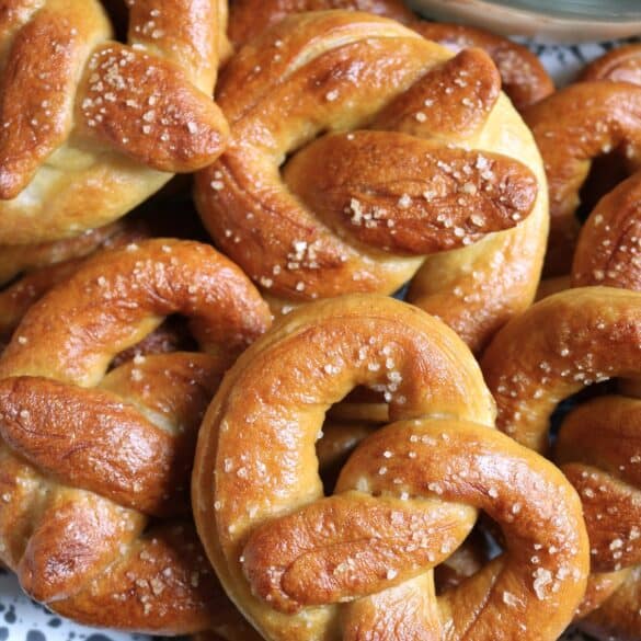 Homemade Soft Pretzels.