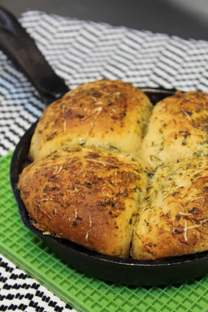 Skillet Rolls for Two 2