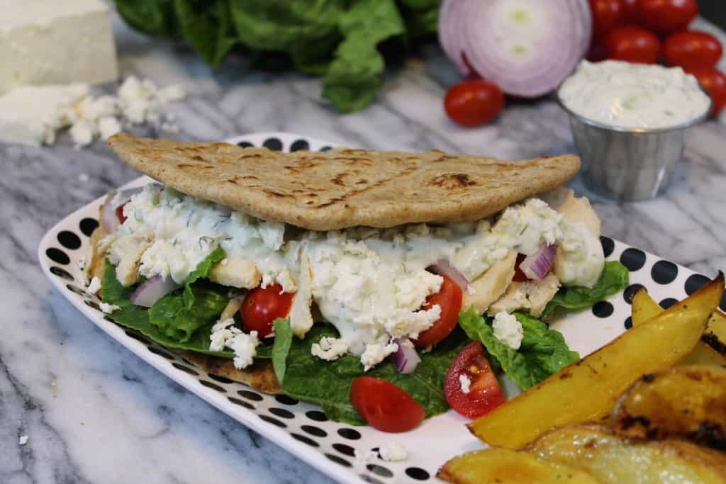 Slow Cooker Chicken Gyros 1