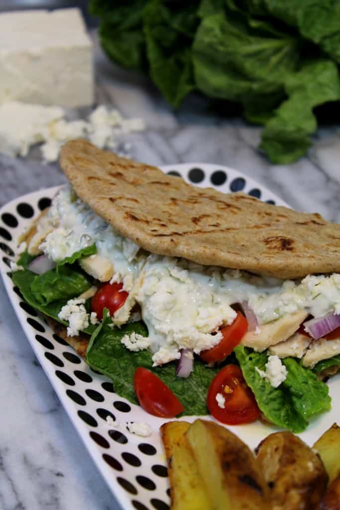 Slow Cooker Chicken Gyros 2