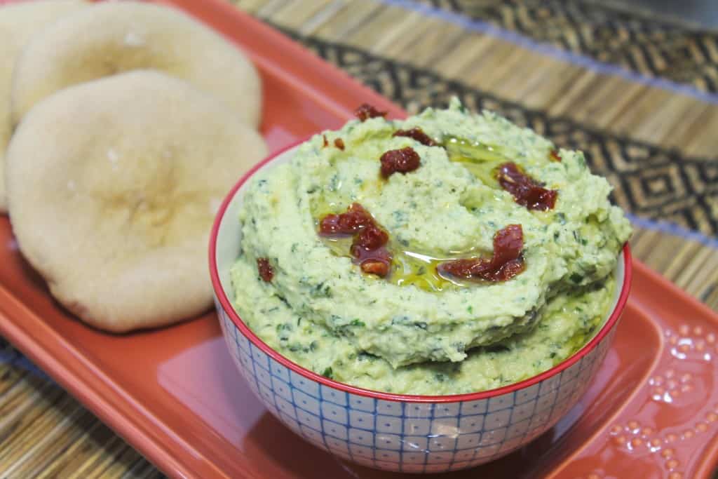 Basil Pesto Hummus 2