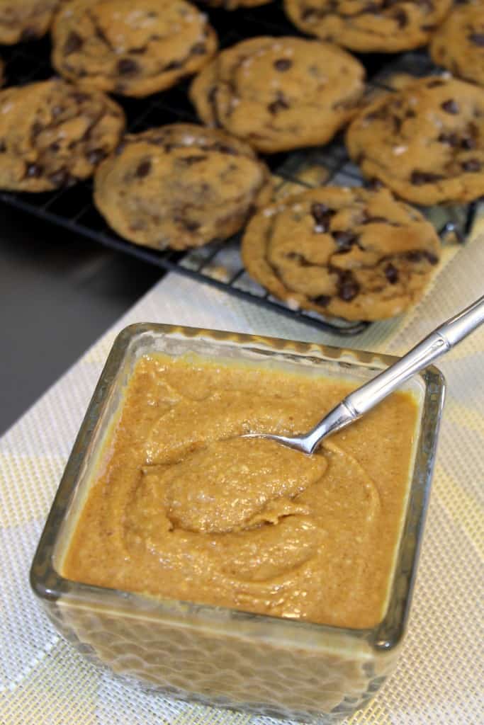 Salted Caramel Peanut Butter Chocolate Chip Cookies 2