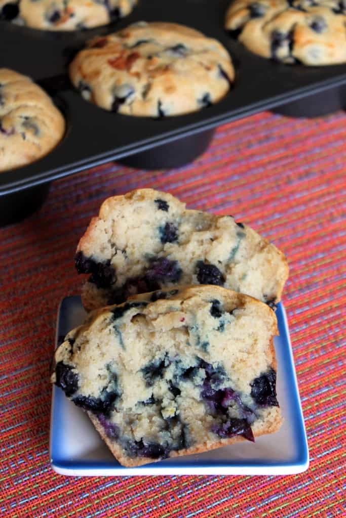 Sourdough Blueberry Muffins 2