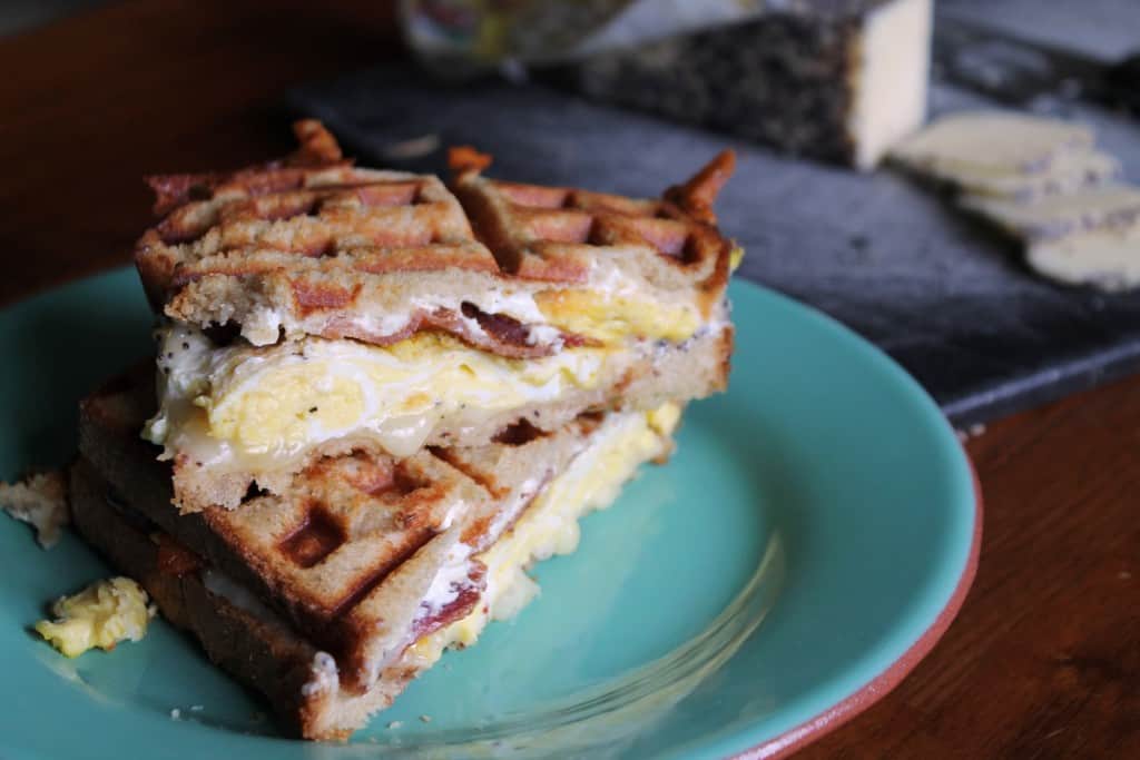 Breakfast Grilled Cheese 2
