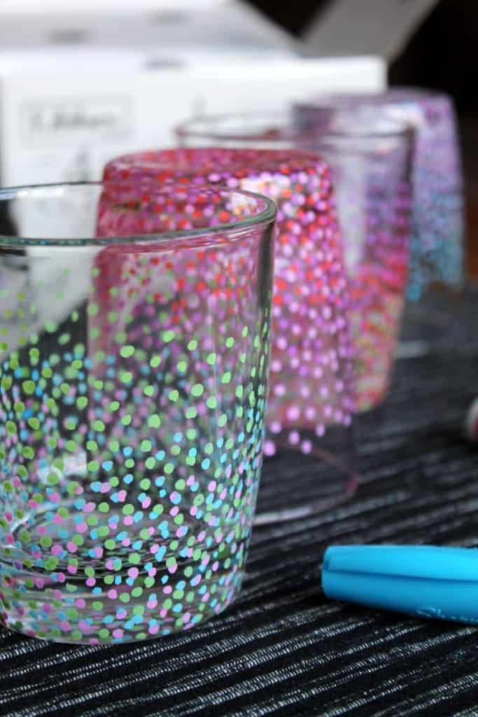 DIY Anthopologie Inspired Confetti Tumblers 3