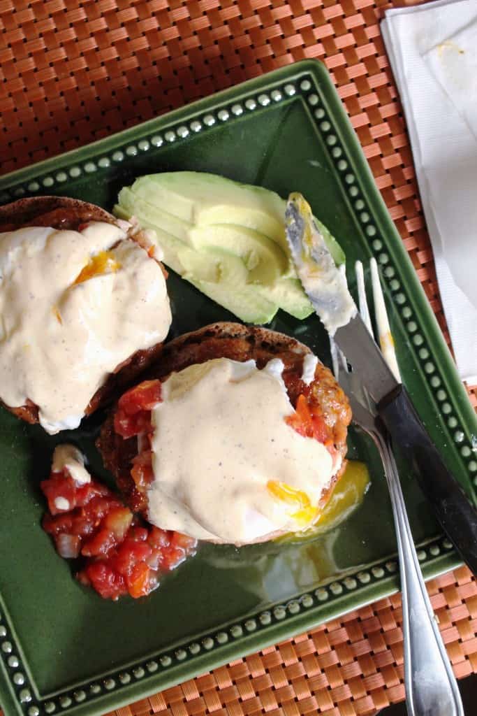 Mexican Eggs Benedict 2