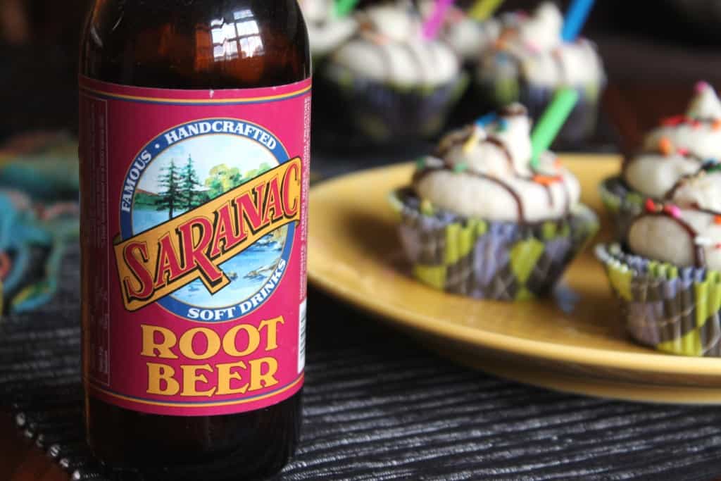 Root Beer Float Brownie Cupcakes 2
