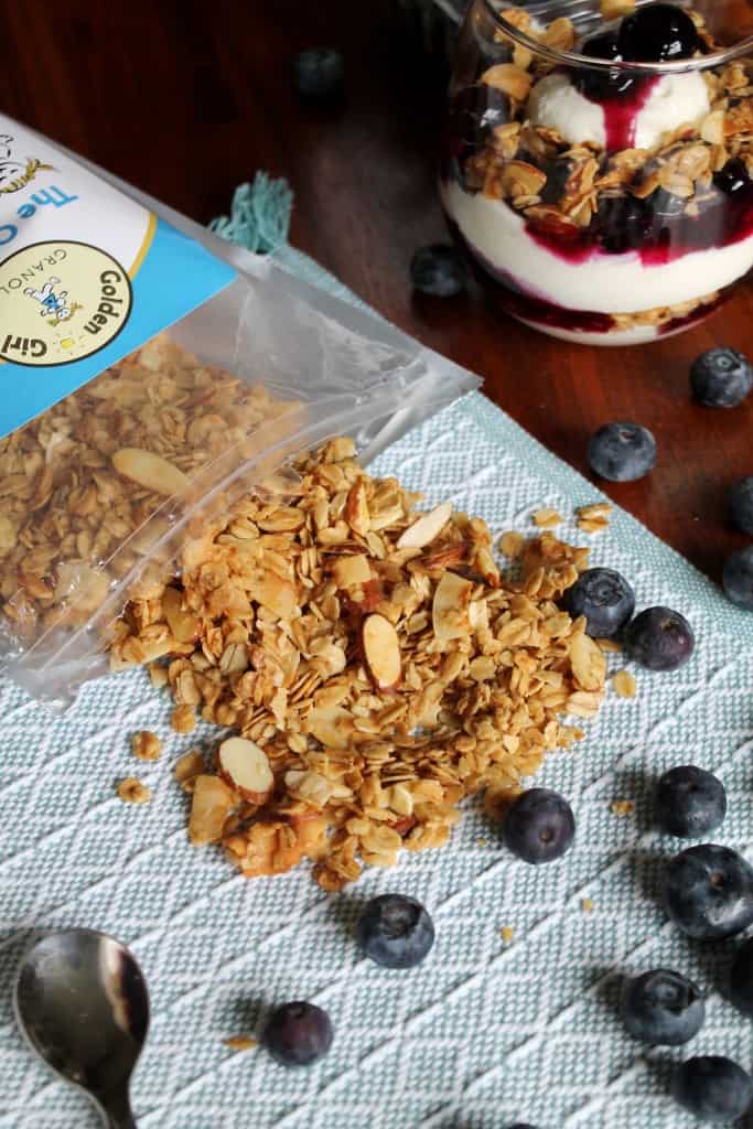 Blueberry-Lime Cheesecake Granola Parfaits 3