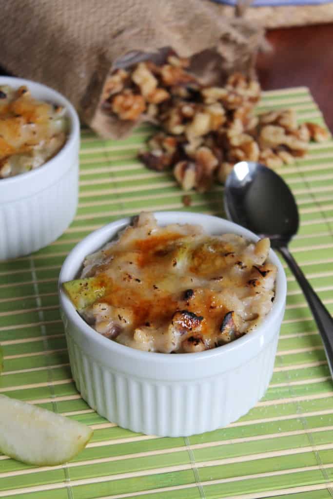 Pear Oatmeal Creme Brulee 1