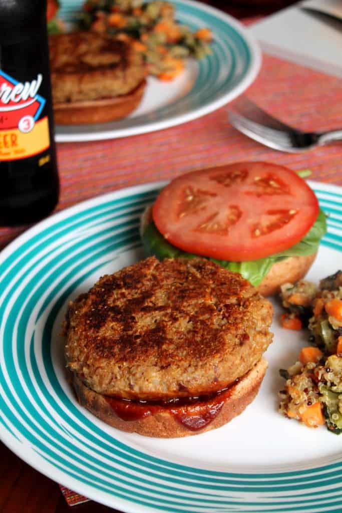 Smoky Chipotle Quinoa Burgers 1