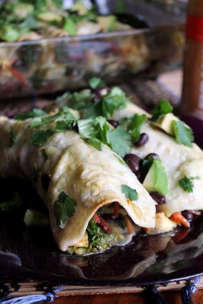 Vegetarian Breakfast Enchiladas 2