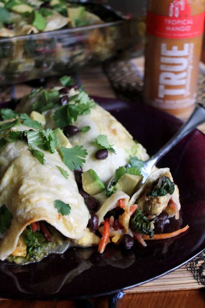 Vegetarian Breakfast Enchiladas 3