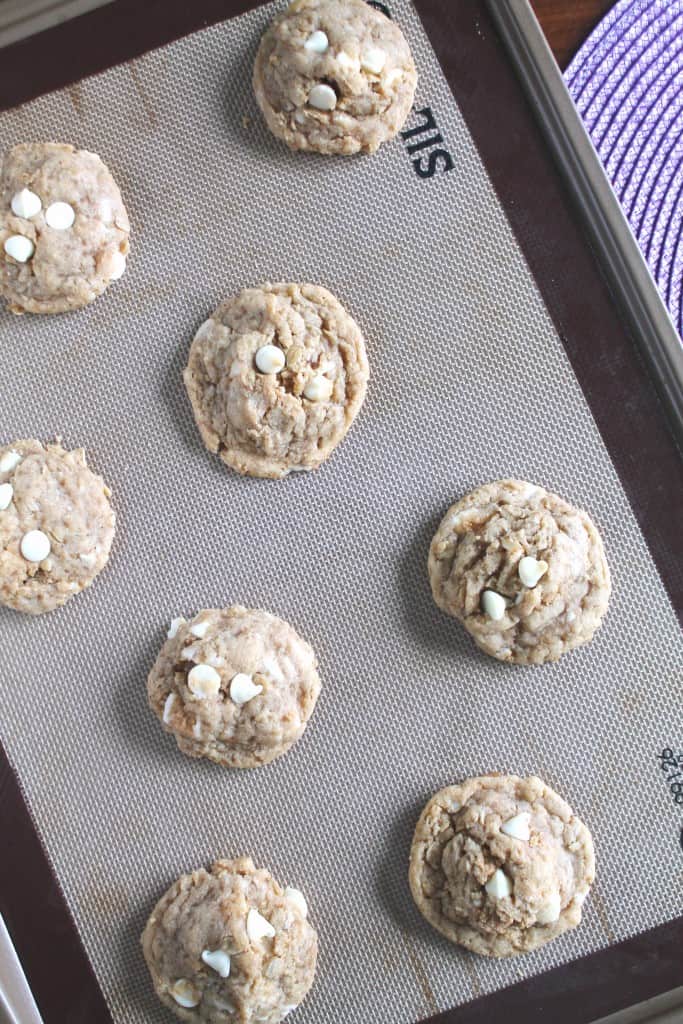 White Chocolate Peanut Butter Cup Oatmeal Cookies 2