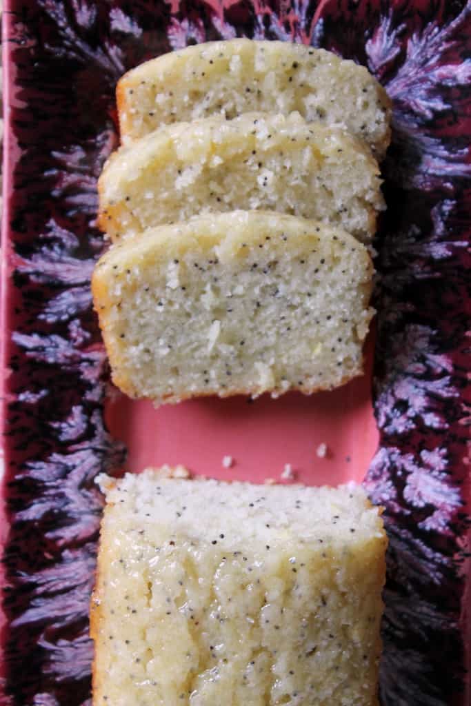 Glazed Lemon Poppy Seed Bread 2