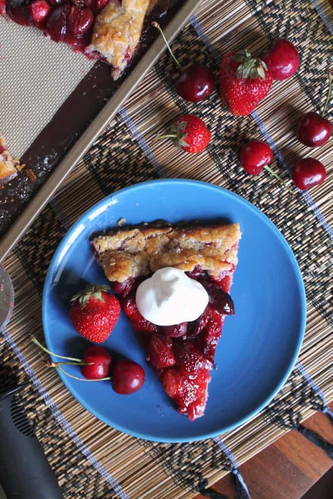 Gluten-Free Cherry-Berry Galette 2