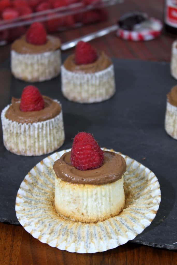 Raspberry-Chocolate Angel Food Cupcakes 2