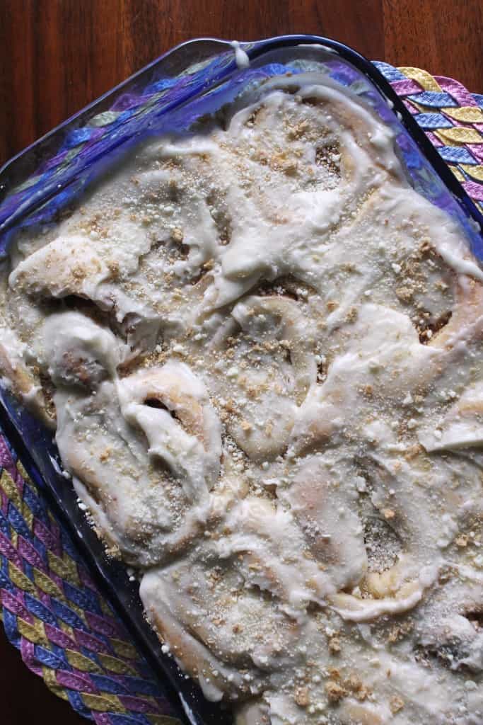 Key Lime Pie Cinnamon Rolls 8