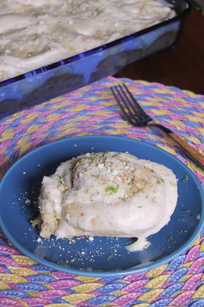 Key Lime Pie Cinnamon Rolls 9