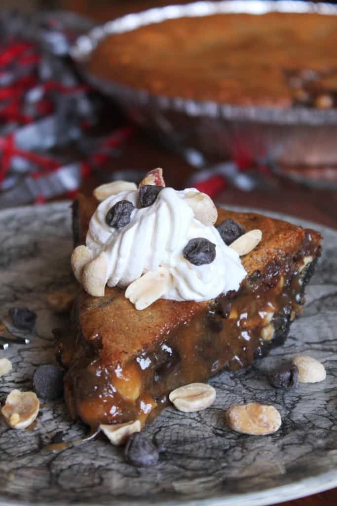 Chocolate Chip Peanut Pie 1