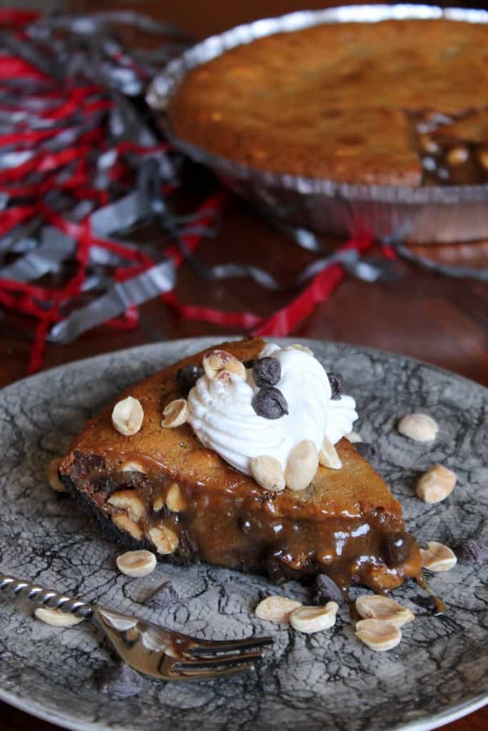 Chocolate Chip Peanut Pie 2