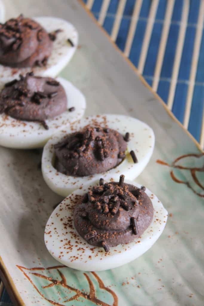 Chocolate Deviled Eggs 1