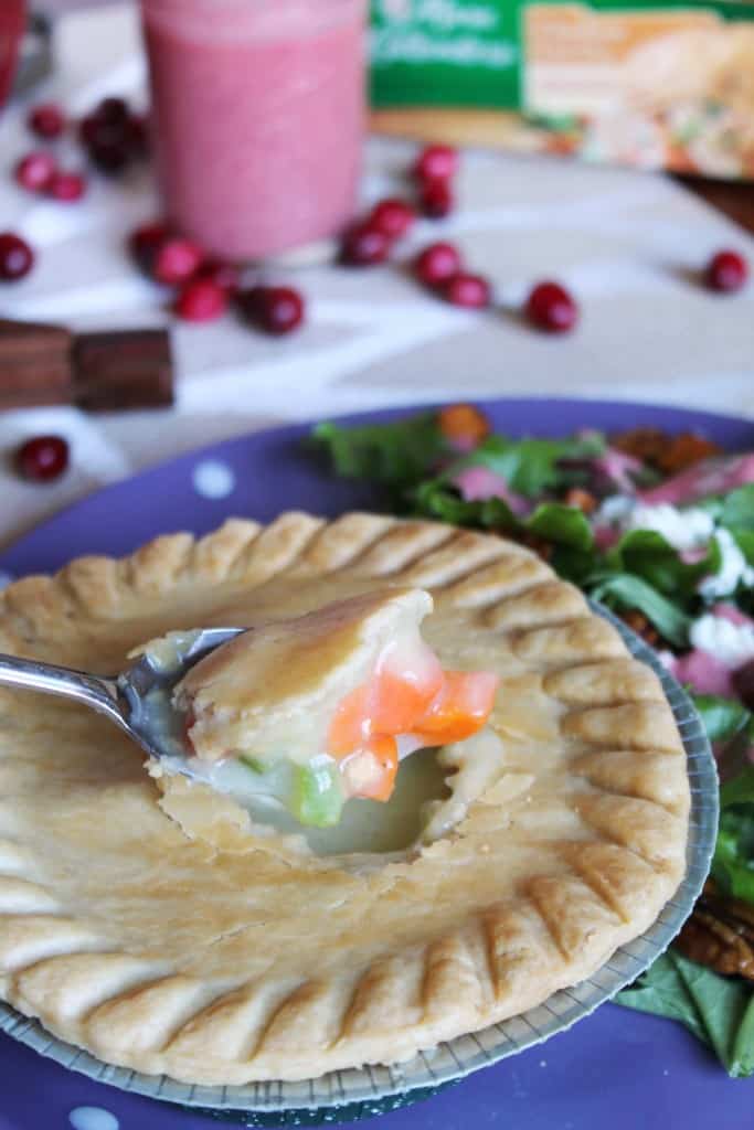 Fall Harvest Salad with Cranberry Vinaigrette 4