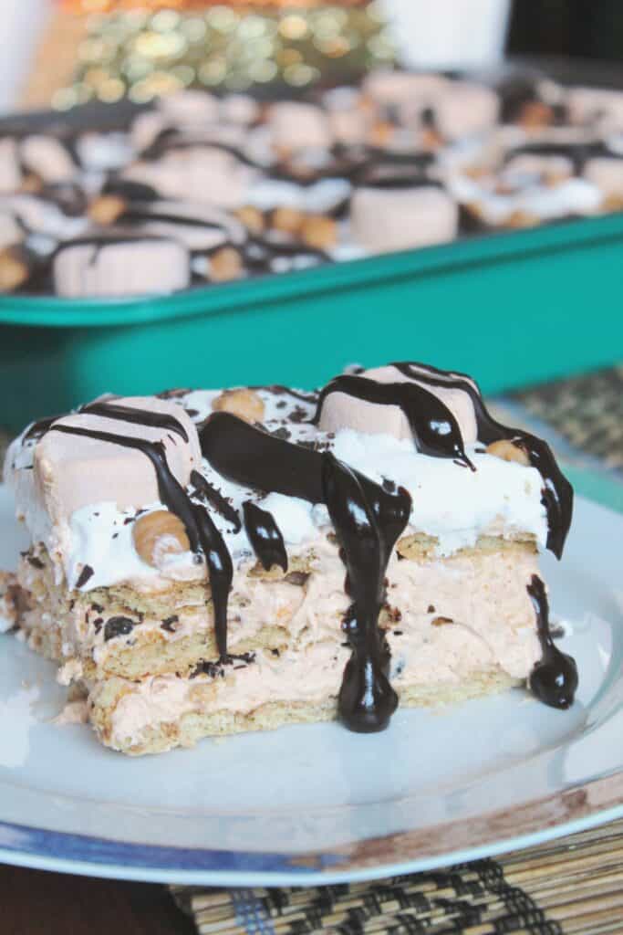 Pumpkin S’mores Dessert Lasagna,